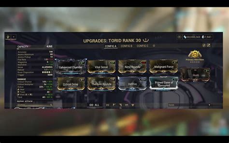 warframe torid build.